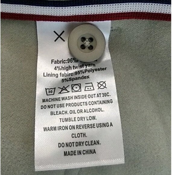 Maelreg Pro Flex Pants Men 38x30 Performance Golf Wicking Stretch Beige/Olive - Picture 11 of 13